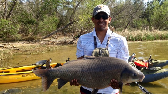 Smallmouth Buffalo trophy pic