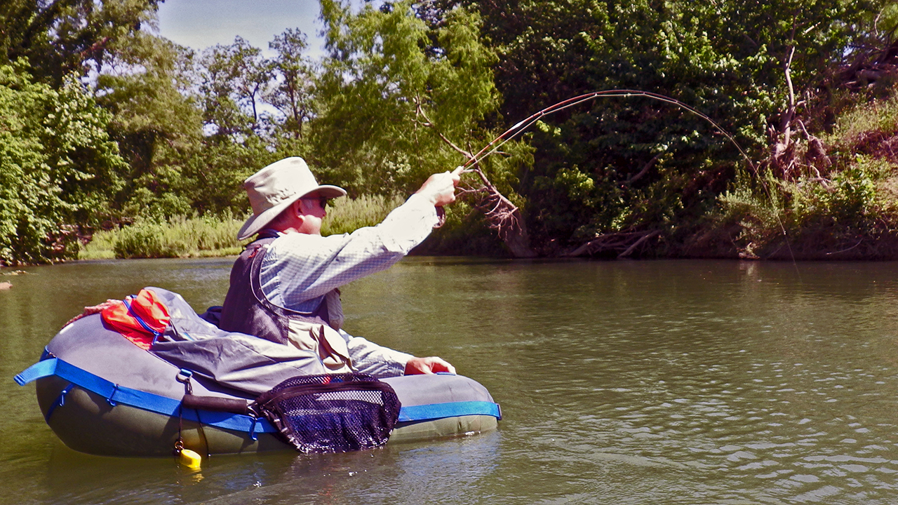 Float Tube Fishing – Texas River Bum
